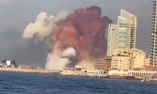 Image: Ισχυρές εκρήξεις στη Βηρυττό – φόβοι για «δεκάδες νεκρούς»