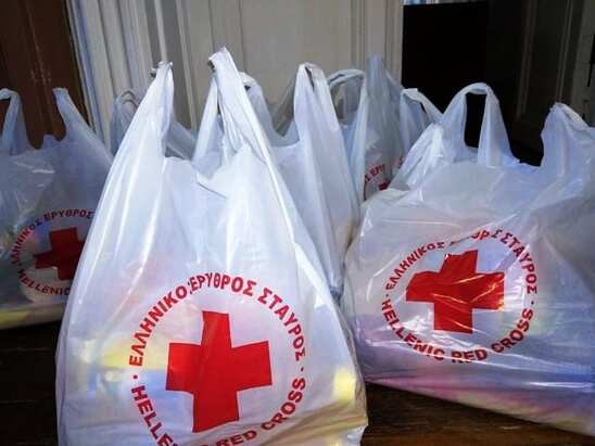 Image: Ο Ερυθρός Σταυρός Ιεράπετρας στέλνει τρόφιμα στον Λίβανο