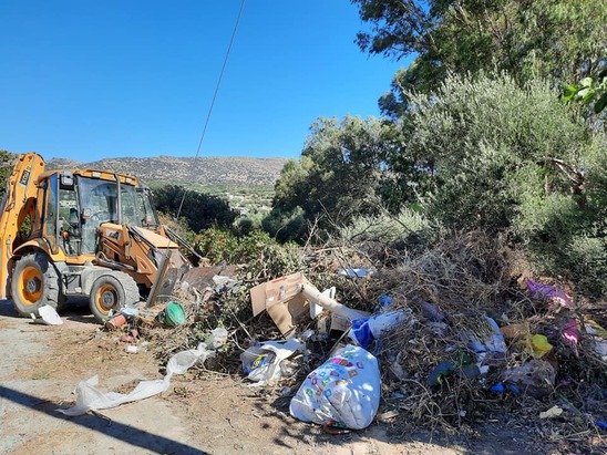 Image: Έντονο το πρόβλημα με τα σκουπίδια -Η έκκληση  της αντιδημάρχου Μ. Ρουμελιωτάκη