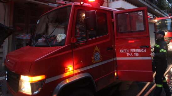 Image: Θεσσαλονίκη: Φωτιά στο νοσοκομείο Παπανικολάου