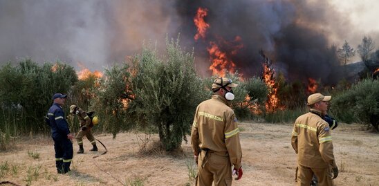 Image: Έκτακτο: Πέθανε εθελοντής πυροσβέστης από την Ιπποκράτειο Πολιτεία