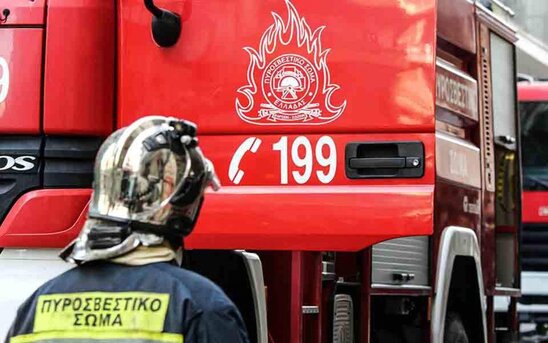 Image: Φωτιά σε διαμέρισμα κινητοποίησε την Πυροσβεστική Υπηρεσία Ιεράπετρας τα ξημερώματα