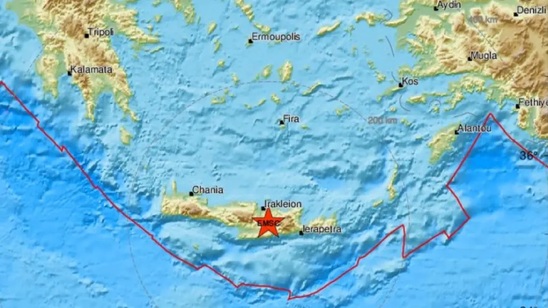 Image: Σεισμός τώρα 3,1 Ρίχτερ στην Άρβη