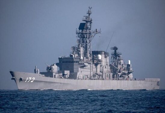 Image: Ιαπωνικά πολεμικά πλοία πλέουν δυτικά των Χανίων – Το ένα είχε εμπλακεί σε επεισόδιο το 2020