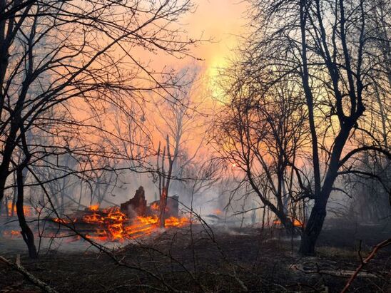 Image: Συναγερμός για τη φωτιά στο Τσέρνομπιλ – Τι σημαίνει για την Ελλάδα