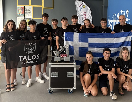 Image: TALOS EduRobots: Στην παγκόσμια σκηνή η εκπαιδευτική ρομποτική της Ιεράπετρας - Όταν η νέα γενιά κάνει περήφανη την πόλη μας 