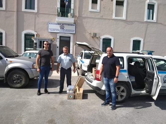 Image: Αστυνομικοί της Ιεράπετρας πρόσφεραν είδη πρώτης ανάγκης σε Καρδίτσα και Φάρσαλα μέσω του ΙΣΤΟΥ
