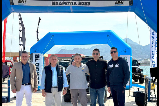 Image: Ο Δήμαρχος Ιεράπετρας στο 2ο Trail Ride 4x4 of Creta