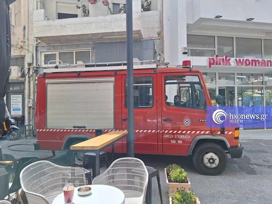 Image: Φωτιά σε διαμέρισμα στο κέντρο της Ιεράπετρας – Άμεση επέμβαση της Πυροσβεστικής