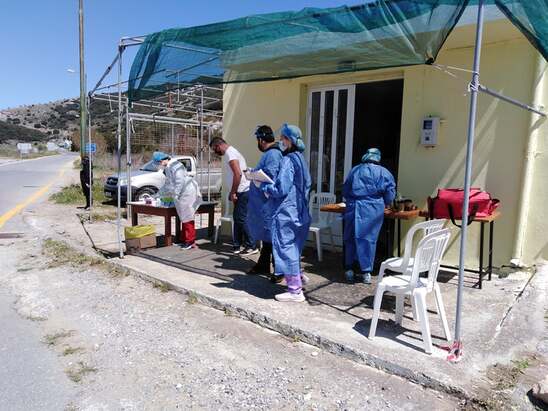 Image: Αρνητικά τα μέχρι στιγμής Rapid Test στο Οροπέδιο Λασιθίου