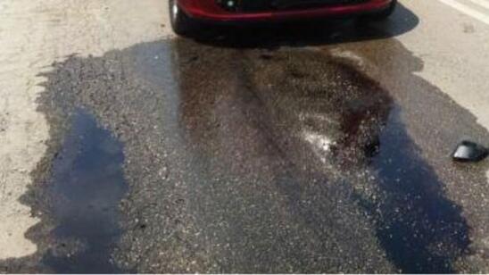 Image: Προσοχή! Έχει πέσει πετρέλαιο στο οδικό δίκτυο από Παχειά Άμμο προς Επισκοπή και Ιεράπετρα