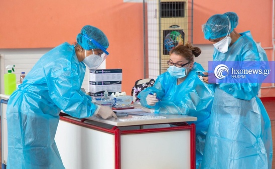 Image: Αρνητικά όλα τα τεστ για κορωνοϊό  σήμερα στην Ιεράπετρα 