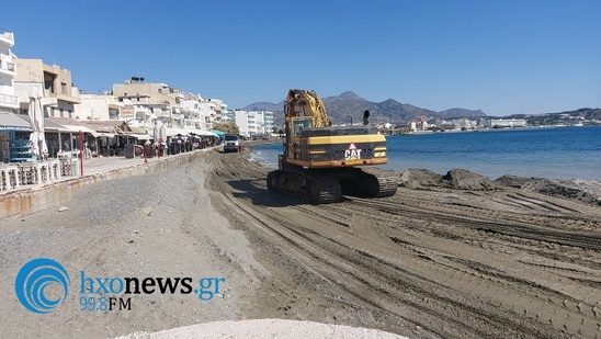 Image: Να μετατεθεί ο χρόνος εργασιών προσάμμωσης στην παραλία Ιεράπετρας τέλη Οκτώβρη