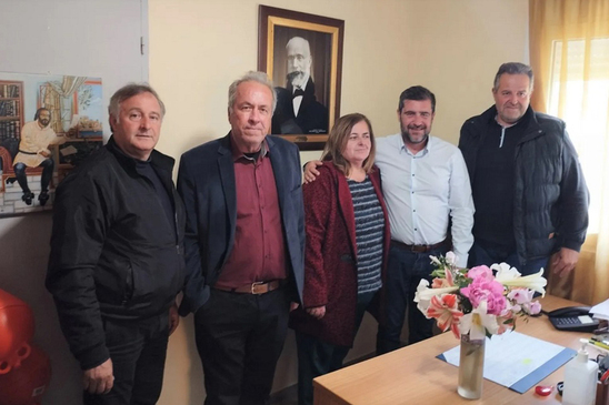Image: Συναντήσεις Ανδρουλάκη με συλλόγους και προέδρους κοινοτήτων της Σητείας