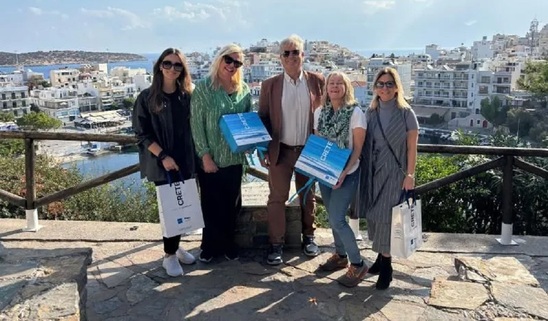 Image: Η Περιφερειακή Ενότητα Λασιθίου υποδέχτηκε δημοσιογραφική αποστολή από τη Φινλανδία για την προβολή της αυθεντικής Κρήτης
