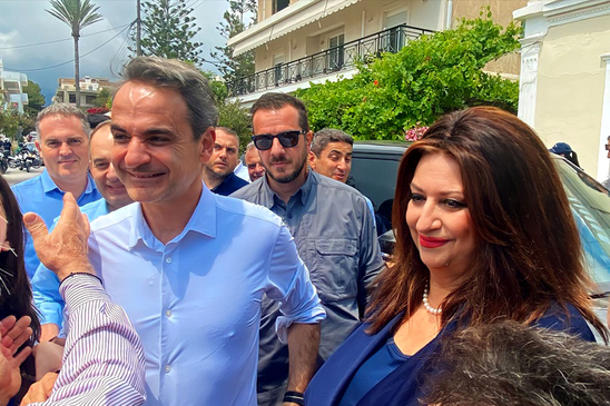 Image: Η Ελένη Βλάσση βλέπει ισχυρή αυτοδυναμία της Νέας Δημοκρατίας στο Λασίθι