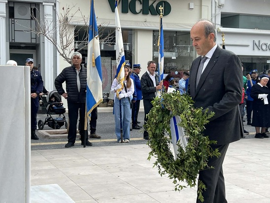 Image: Μήνυμα Δημάρχου Ιεράπετρας για την 25η Μαρτίου: Ενότητα, μνήμη και αντίσταση στη λήθη