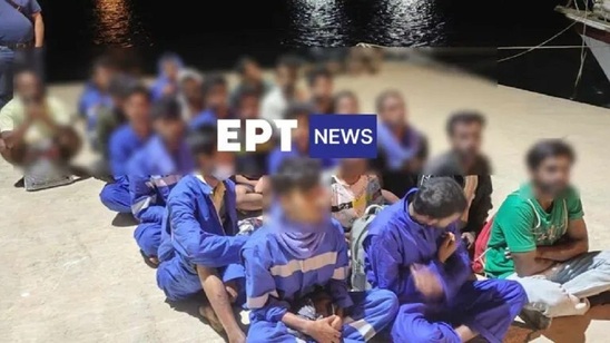 Image: Νέα διάσωση 75 προσφύγων νοτιοδυτικά της Γαύδου