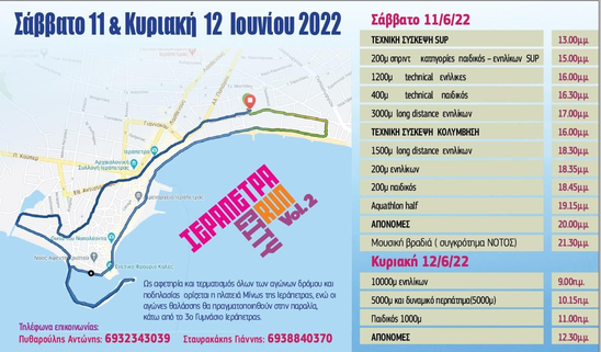 Image: Ierapetra City Run – 11 και 12 Ιουνίου:  Ένα διήμερο γεμάτο αθλητισμό,  μουσική και διασκέδαση