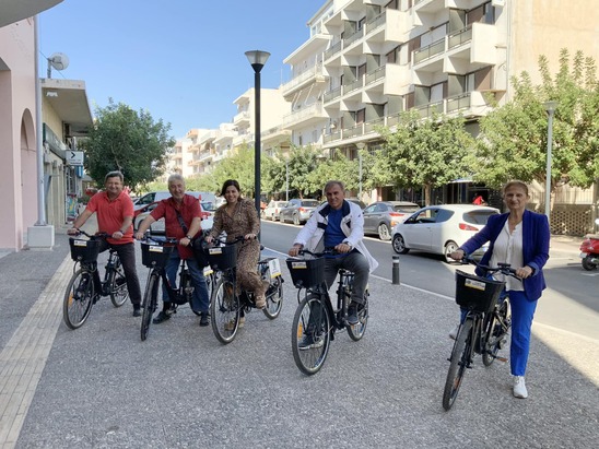 Image: Έξι νέα ηλεκτρικά ποδήλατα για τις ανάγκες του Δήμου Ιεράπετρας