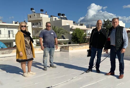 Image: Επίσκεψη Δημάρχου στους βρεφονηπιακούς σταθμούς του Κάτω Χωριού και της Αγίας Φωτιάς