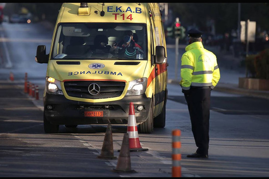 Image: Τροχαίο στο Λασίθι: Μετωπική σύγκρουση αυτοκινήτων με δύο τραυματίες