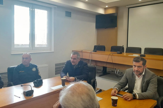 Image: Συνεδρίασε το Συντονιστικό Όργανο Πολιτικής Προστασίας Λασιθίου
