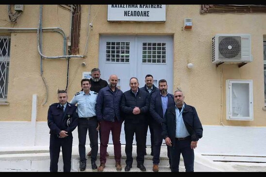 Image: Γ. Πλακιωτάκης από τις Φυλακές Νεαπόλεως: Θα είμαι πάντα αρωγός στην αποστολή των εργαζομένων