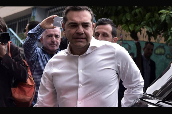 Image: Εκλογές 2023: Στο Προεδρικό Μέγαρο ο Αλέξης Τσίπρας - Επέστρεψε την διερευνητική εντολή