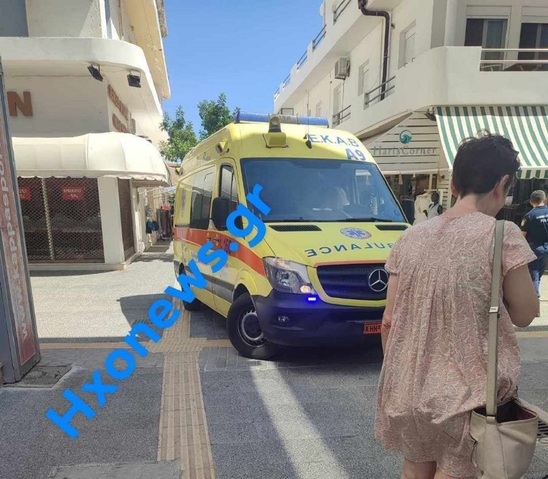 Image: Ιεράπετρα :Τουρίστρια σκόνταψε στο"εργοτάξιο"του πεζόδρομου  και τραυματίστηκε 