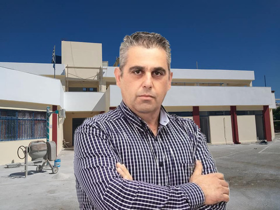 Image: Συνεχίζονται οι εργασίες συντήρησης σε σχολεία της Ιεράπετρας λίγο πριν χτυπήσει το κουδούνι