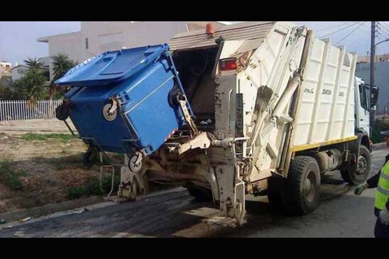 Image: Προβλήματα στην αποκομιδή απορριμμάτων στην Ιεράπετρα λόγω Covid