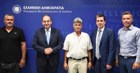Image: Συναντήσεις στο Υπ. Μετανάστευσης και στη γενική γραμματεία του Υπουργείου Εξωτερικών για τους εργάτες γης είχε ο Αγροτικός Σύλλογος Ιεράπετρας