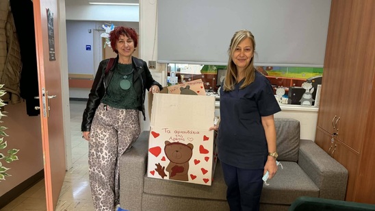 Image: Από το Νηπιαγωγείο Κεντριού στην Παιδοογκολογική του ΠΑΓΝΗ: «Αρκουδάκια Αγάπης» από μικρές καρδιές με μεγάλη δύναμη