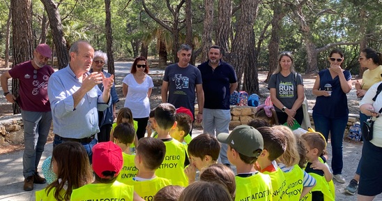 Image: Στο δασάκι του Κουτσουρά ο Δήμαρχος Ιεράπετρας για την Παγκόσμια Ημέρα Περιβάλλοντος