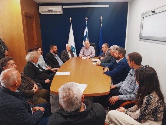 Image: Συνάντηση Δημάρχου Ιεράπετρας με τον Α΄ Αντιπρόεδρο της βουλής Γ.Πλακιωτάκη
