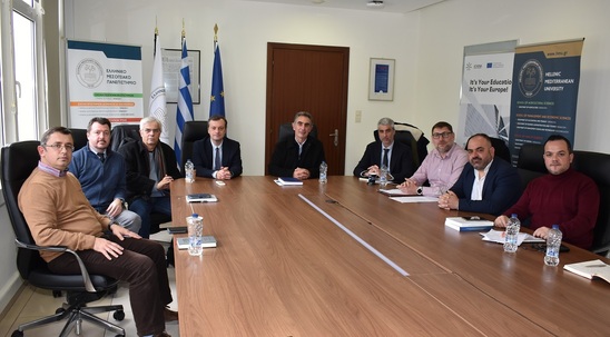 Image: Επίσκεψη της νέας Διοίκησης του Οικονομικού Επιμελητηρίου Ανατολικής Κρήτης στο ΕΛΜΕΠΑ