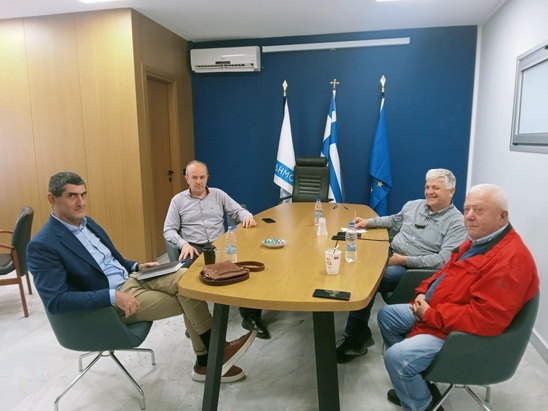 Image:  Συνάντηση με το νέο διοικητή του Νοσοκομείου  είχε ο Δήμαρχος Ιεράπετρας 