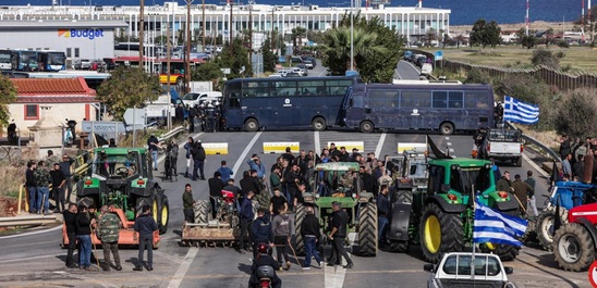 Image: Έκτακτες κυκλοφοριακές ρυθμίσεις στο Ηράκλειο λόγω αγροτικών κινητοποιήσεων