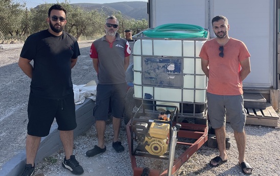 Image: Ο Πολιτιστικός Σύλλογος Παχειάς Άμμου διαθέτει ρυμουλκούμενα πυροσβεστικά συγκροτήματα για την πρόληψη και την άμεση αντιμετώπιση πυρκαγιών στην ευρύτερη περιοχή