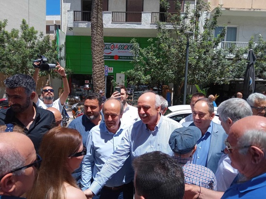Image: Συνάντηση Μεϊμαράκη – Φραγκούλη στο Δημαρχείο Ιεράπετρας