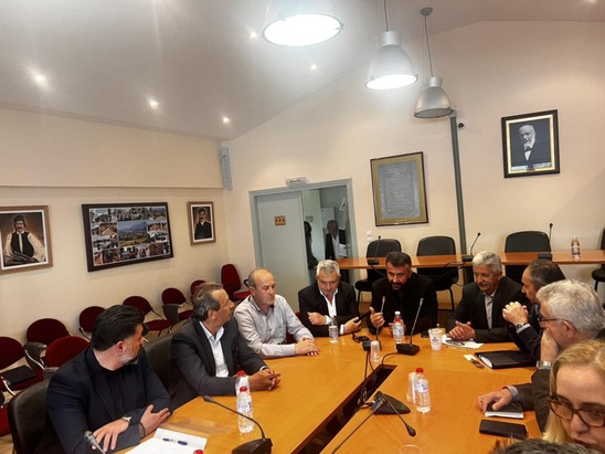 Image: Στην ημερίδα για τις καινοτόμες πρακτικές γεωργίας και κτηνοτροφίας στο Οροπέδιο Λασιθίου ο Δήμαρχος Ιεράπετρας