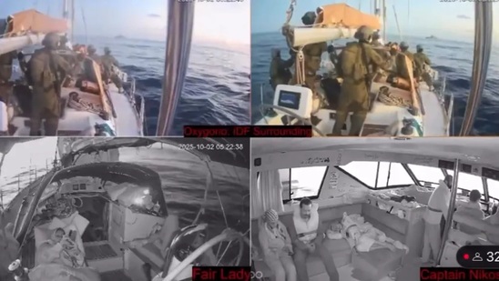 Image: Μέλη του «Οξυγόνου» στα χέρια των Ισραηλινών