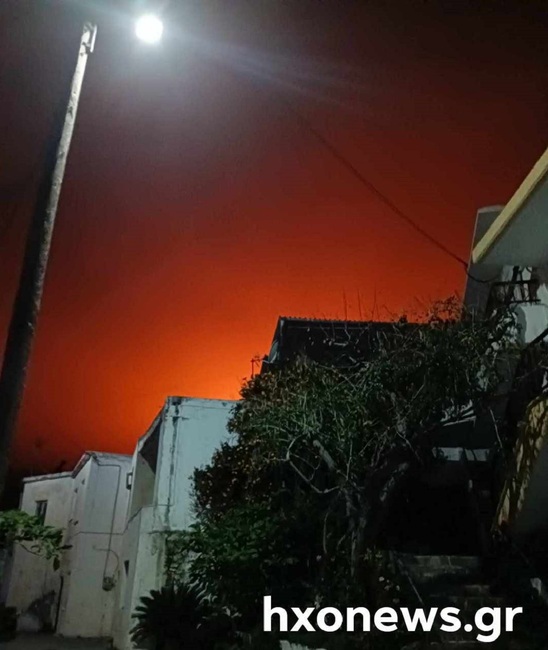 Image: Μεγάλη φωτιά στο Ορεινό - Σπεύδει η Πυροσβεστική Ιεράπετρας
