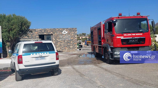 Image: Σοβαρές υλικές ζημιές στο εστιατόριο “Pelagos” από πυρκαγιά που ξέσπασε το πρωί
