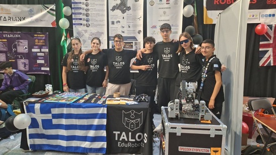Image: Περηφάνια για την Ιεράπετρα – Η TALOS EduRobots  σήκωσε ψηλά την Ελλάδα στο Ευρωπαϊκό Πρωτάθλημα Ρομποτικής