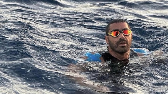 Image: Κολύμπησε 250 μίλια διασχίζοντας την Κρήτη – Σήμερα φτάνει στη Σητεία ο Χ. Ταϊγανίδης