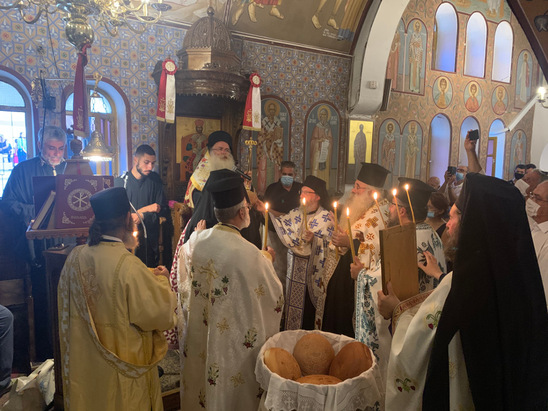 Image: Με λαμπρότητα ο Μέγας Αρχιερατικός Εσπερινός στον Ι.Ν. Mεταμορφώσεως Σωτήρος Ιεράπετρας