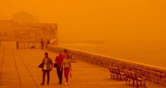 Image: Δημιουργείται εφαρμογή προειδοποίησης για επερχόμενη αφρικανική σκόνη