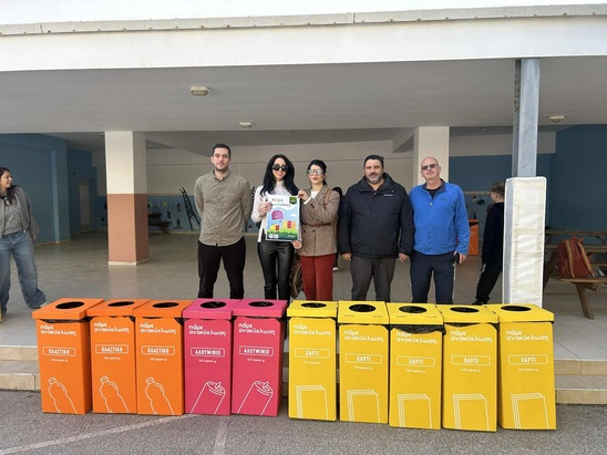 Image: Γ. Γιακουμάκης: Μαραθώνιος Ανακύκλωσης στα σχολεία της Ιεράπετρας: Στην πράξη η περιβαλλοντική εκπαίδευση